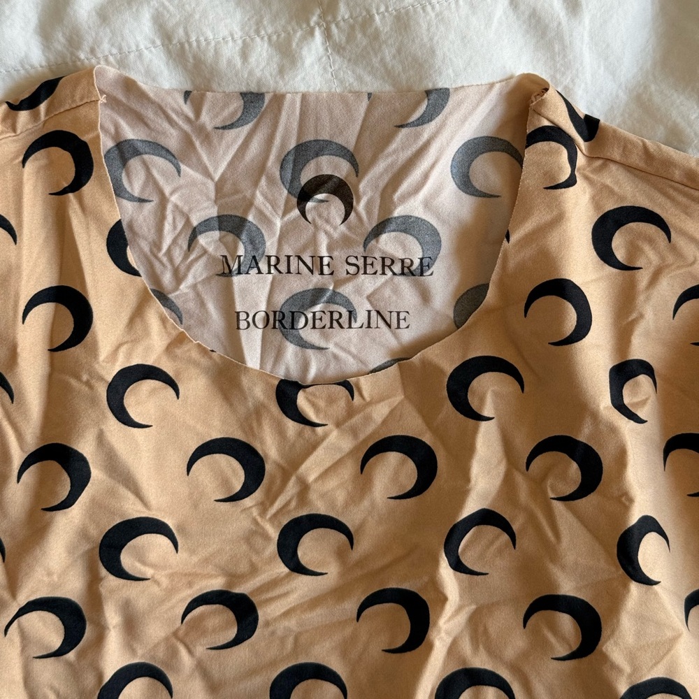 Marine Serre Borderline Second Skin Moon Top XS New - Picture 4 of 7